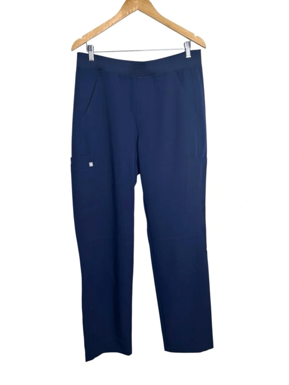 FIGS Axim 2.0 Cargo Scrub Medical Work Pants Navy Solid Men's Size Large